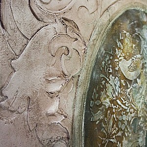 Трафарет - Жозефина - Фотография интерьере 4