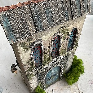 Онлайн-курс Светлый дом &mdash; домик из коробки своими руками - Фотография интерьере 3