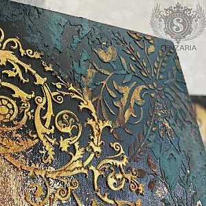 Трафарет - Путь Изобилия рама - Фотография интерьере 4