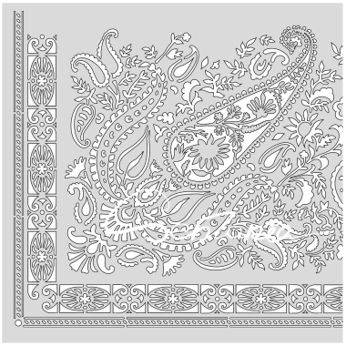 Трафарет - Душа Востока