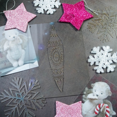 Трафарет - Сосулька