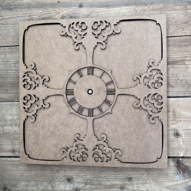 Мастер-класс - Зеркальные часы "Матильда"