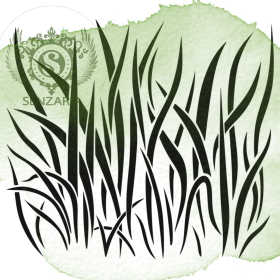 Трафарет - Трава